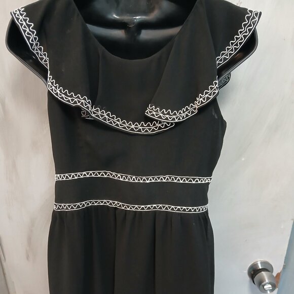 Emmelee Sheer Ruffle Dress - Picture 3 of 8